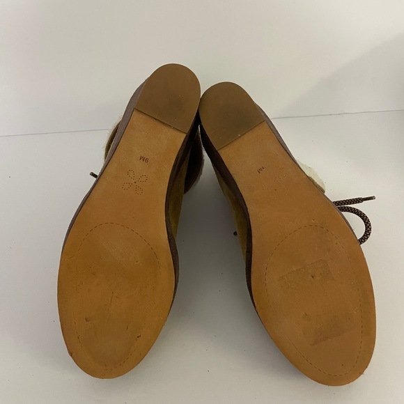 Caslon Henry Leather Wedge Bootie Size 9 - Picture 6 of 8